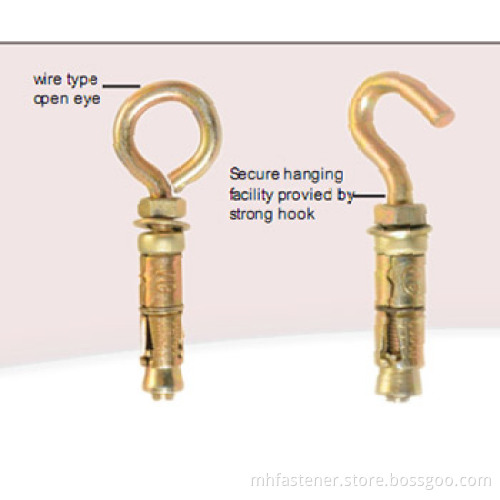 Eye and hook anchors